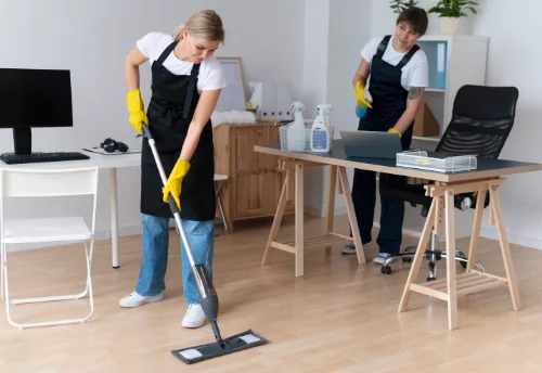 Nettoyage de bureau professionnel à Grainville-Langannerie