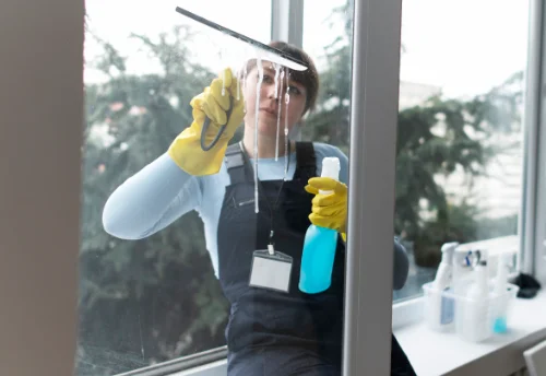 Nettoyage de vitres intérieures et extérieures à Grainville-Langannerie